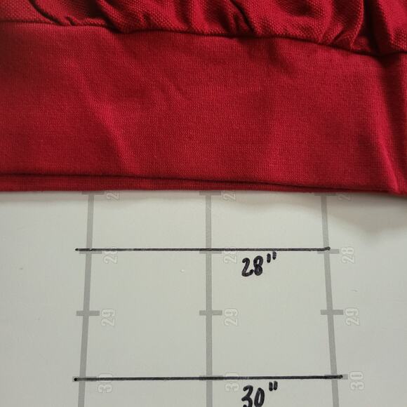 Vintage 90s Haband Boxy Polo Shirt Mens XL Red Casual Old Money Oversized Loose - Picture 9 of 9